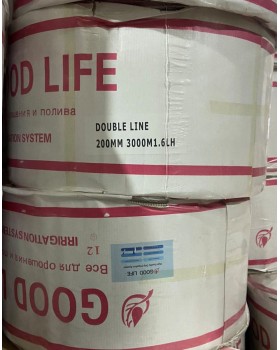 Лента для капельного орошения щелевая GOOD LIFE 6 mill 200 мм 3000 м 